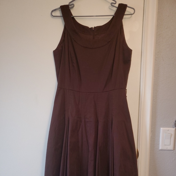 Calvin Klein Brown Knee Length Dress - Picture 1 of 3